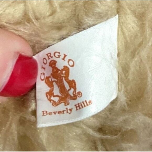 VTG 1995 GIORGIO TEDDY BEAR BEVERLY HILLS STUFFED ANIMAL PLUSH 10" W/ SWEATER - Picture 4 of 8